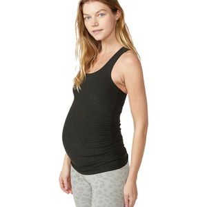 Spacedye Bases Covered Maternity Racerback Tank size Small